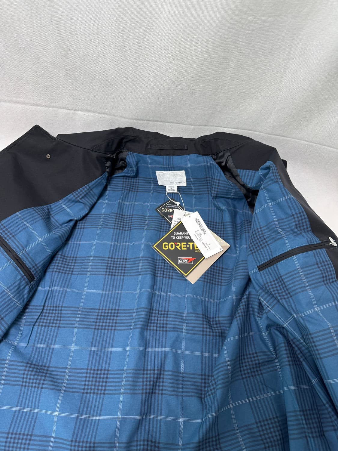 나나미카 고어텍스 수티앵 칼라 코트 M 상품이미지5