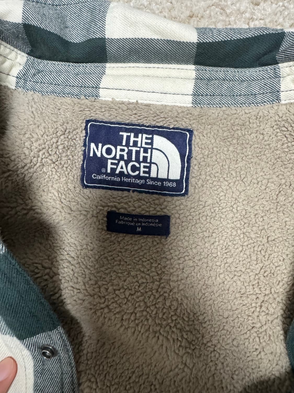 노스페이스 쉐르파 셔츠 상품이미지2