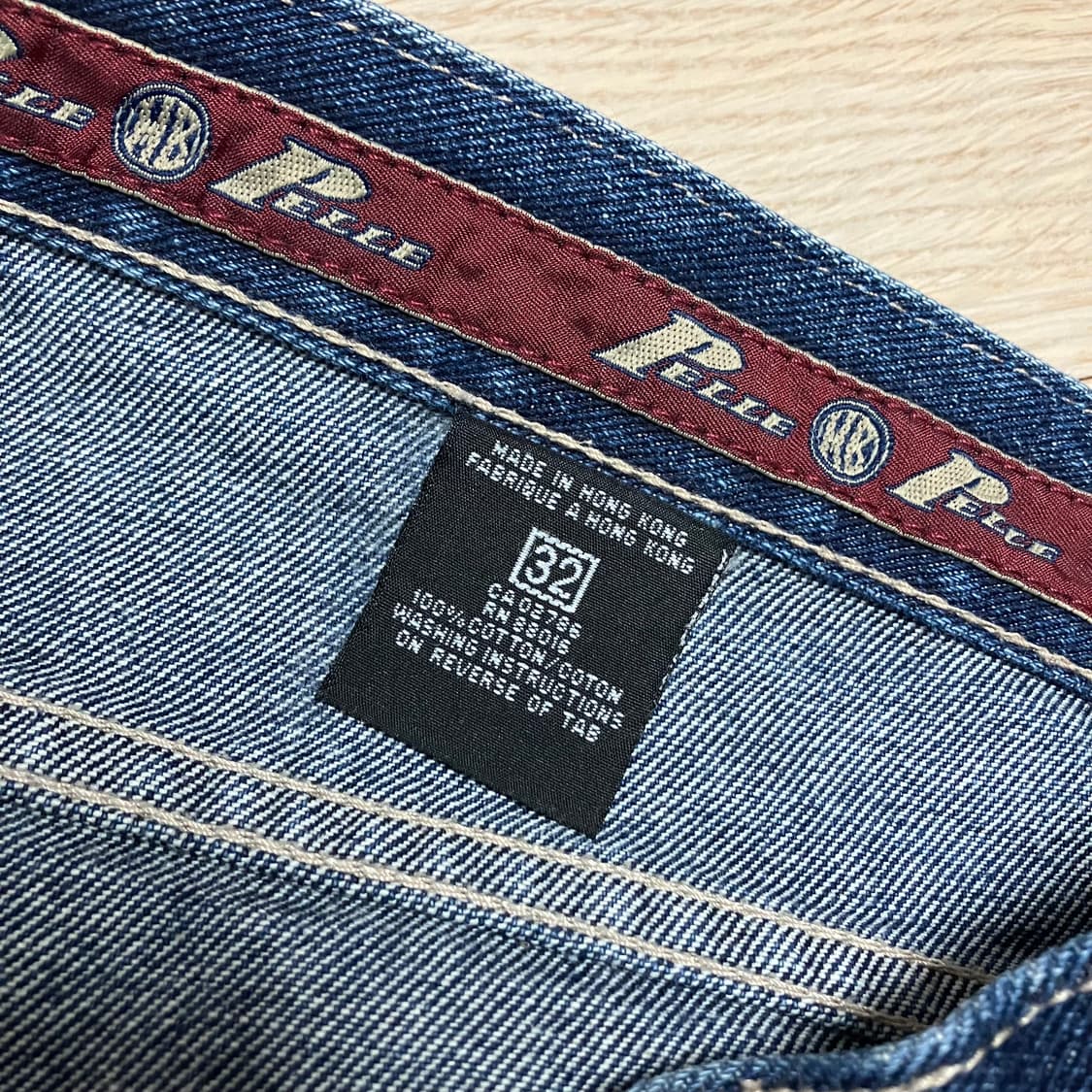 90s PellePelle 펠레펠레 데님 팬츠 상품이미지5