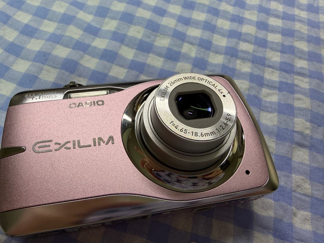 카시오 엑슬림z550 핑크 상품이미지3