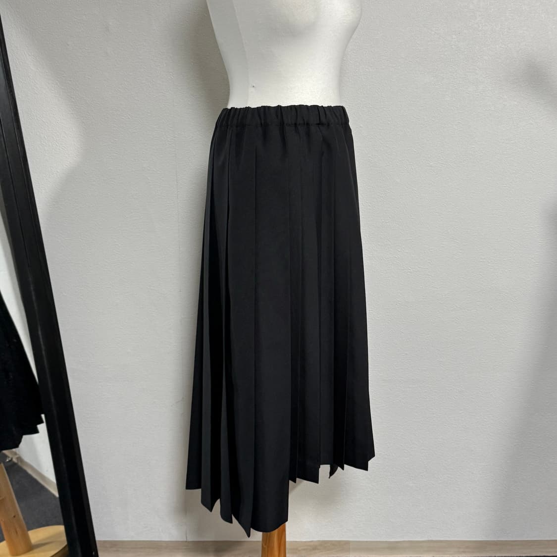 18aw 블랙 꼼데가르송 멀티 플리츠 스커트 s 상품이미지2