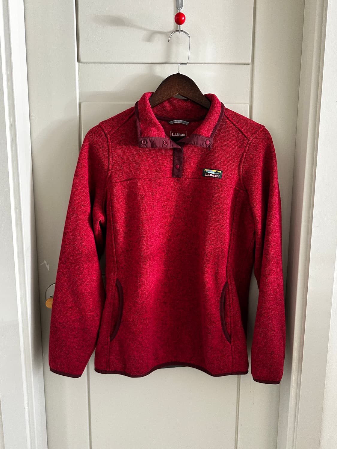 L.L.Bean 엘엘빈 스웨터 플리스 스냅 풀오버 상품이미지2