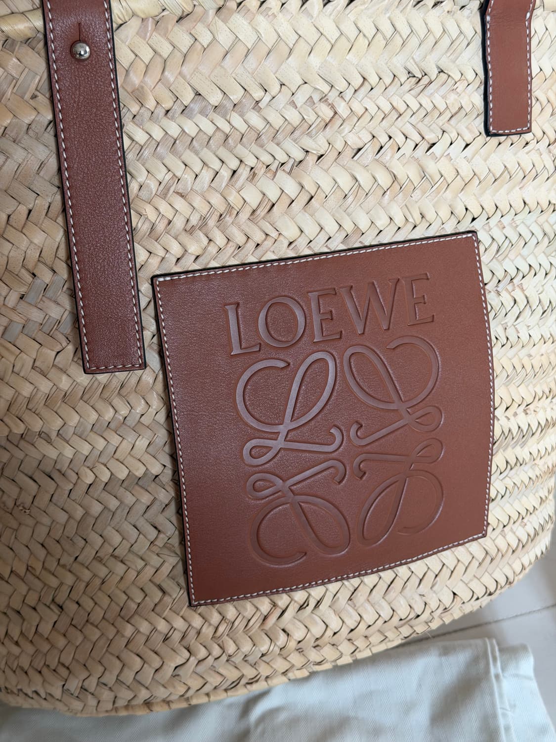 로에베 라피아백 바스켓백 라탄백 라지 상품이미지2