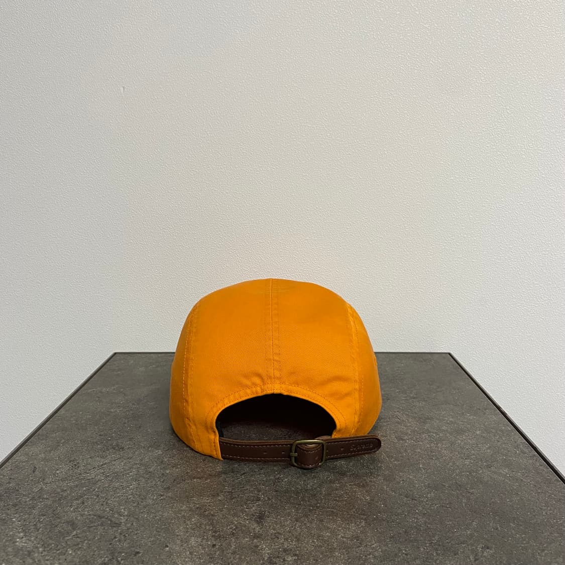 (OS) 슈프림 박스로고 캠프캡 모자 워시드 오렌지 상품이미지4