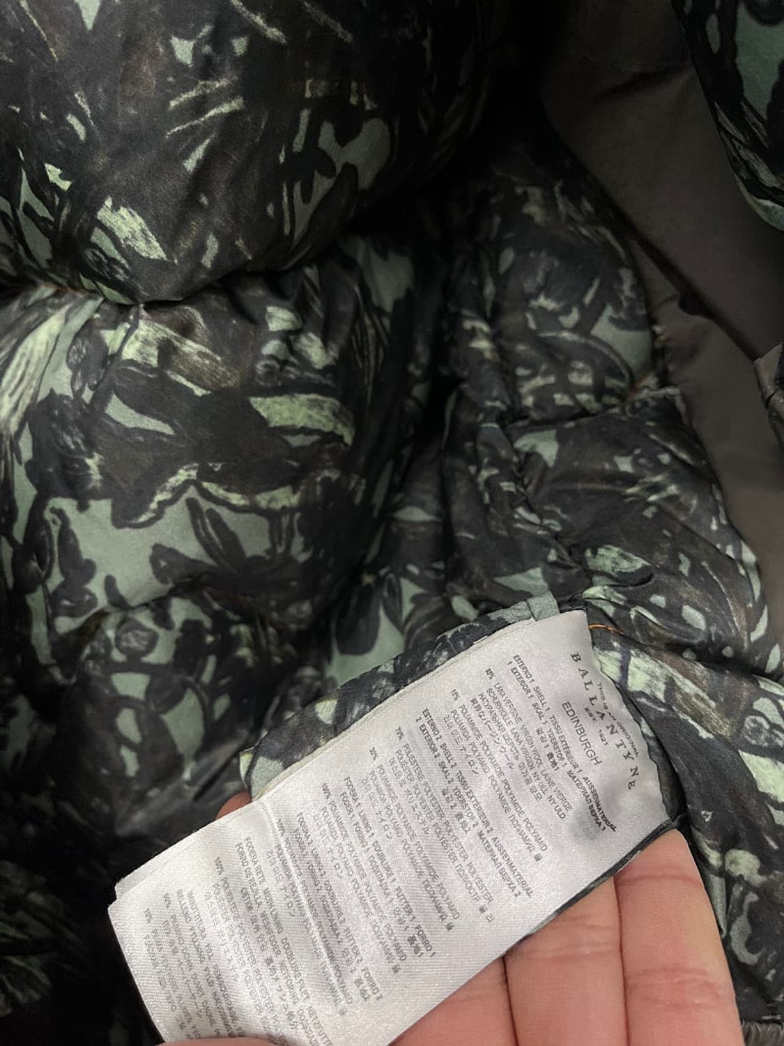 95-100) 파라점퍼스 x 발렌타인 에딘버러 다운파카  상품이미지6