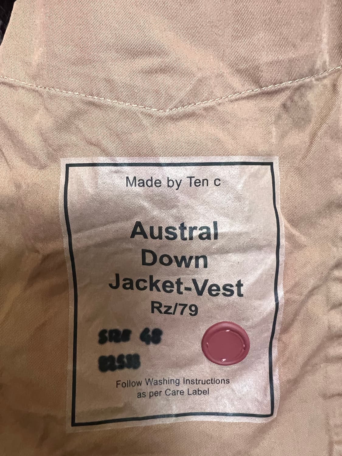 텐씨 오스트랄 패딩 상품이미지4