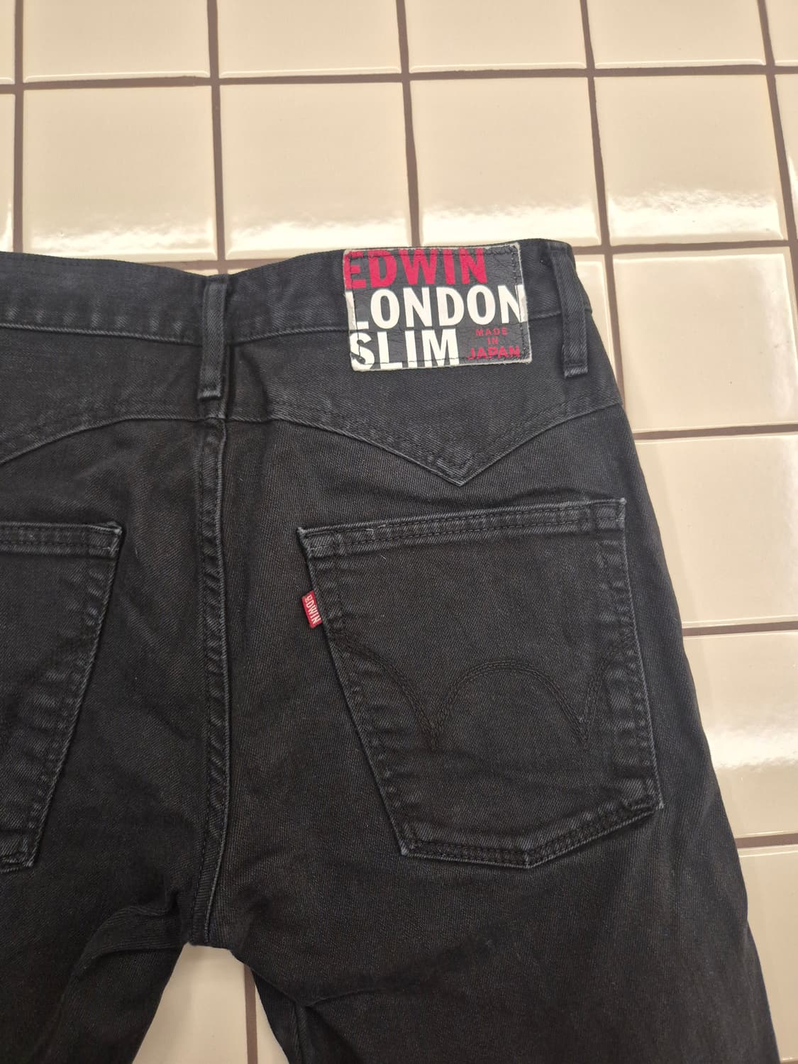 에드윈(Edwin) 런던 슬림(London Slim) 모델 블랙데님 상품이미지3