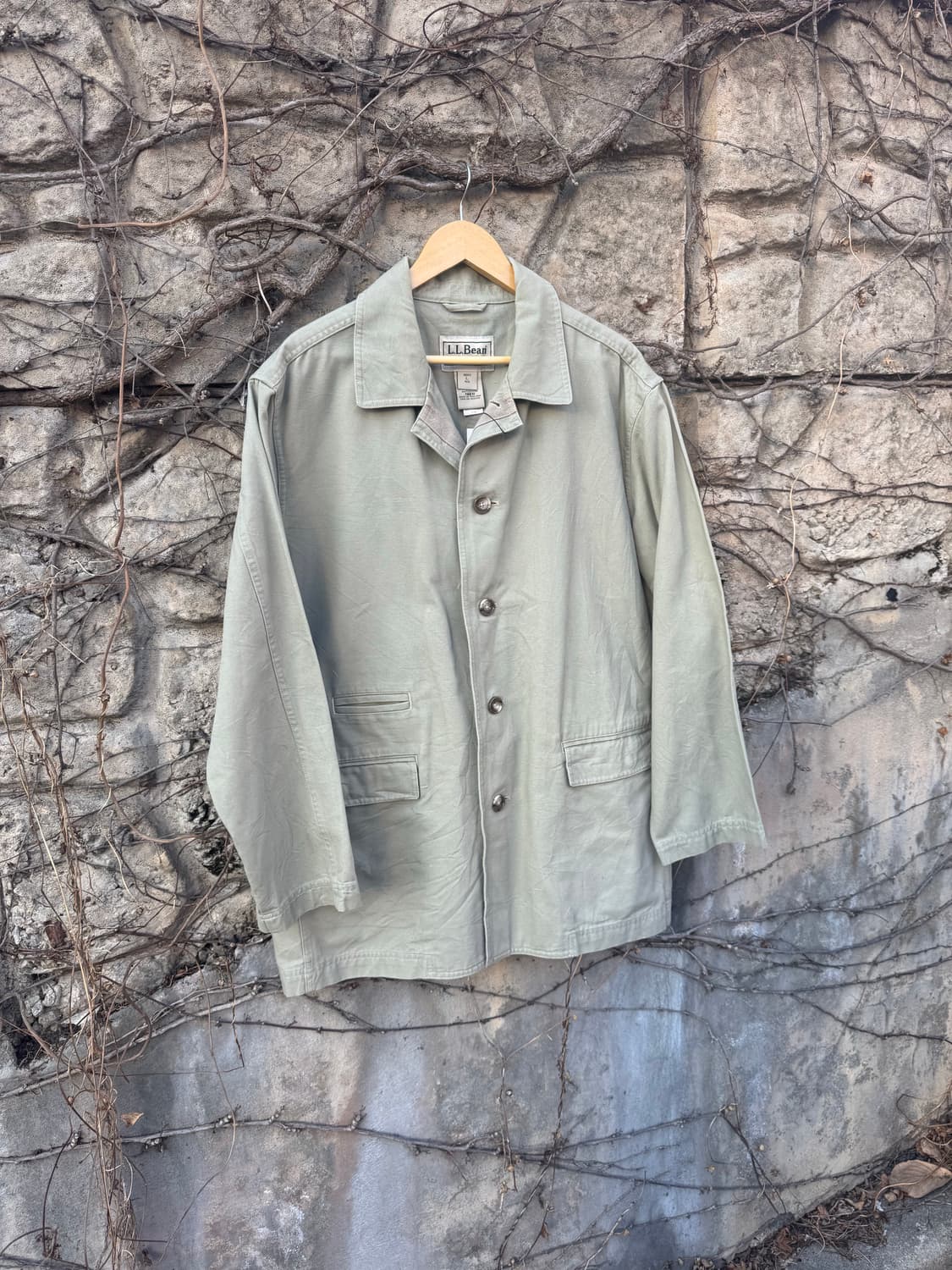 엘엘빈 빈티지 헤비 코튼 캔버스 워크 자켓 헌팅 코트 상품이미지3