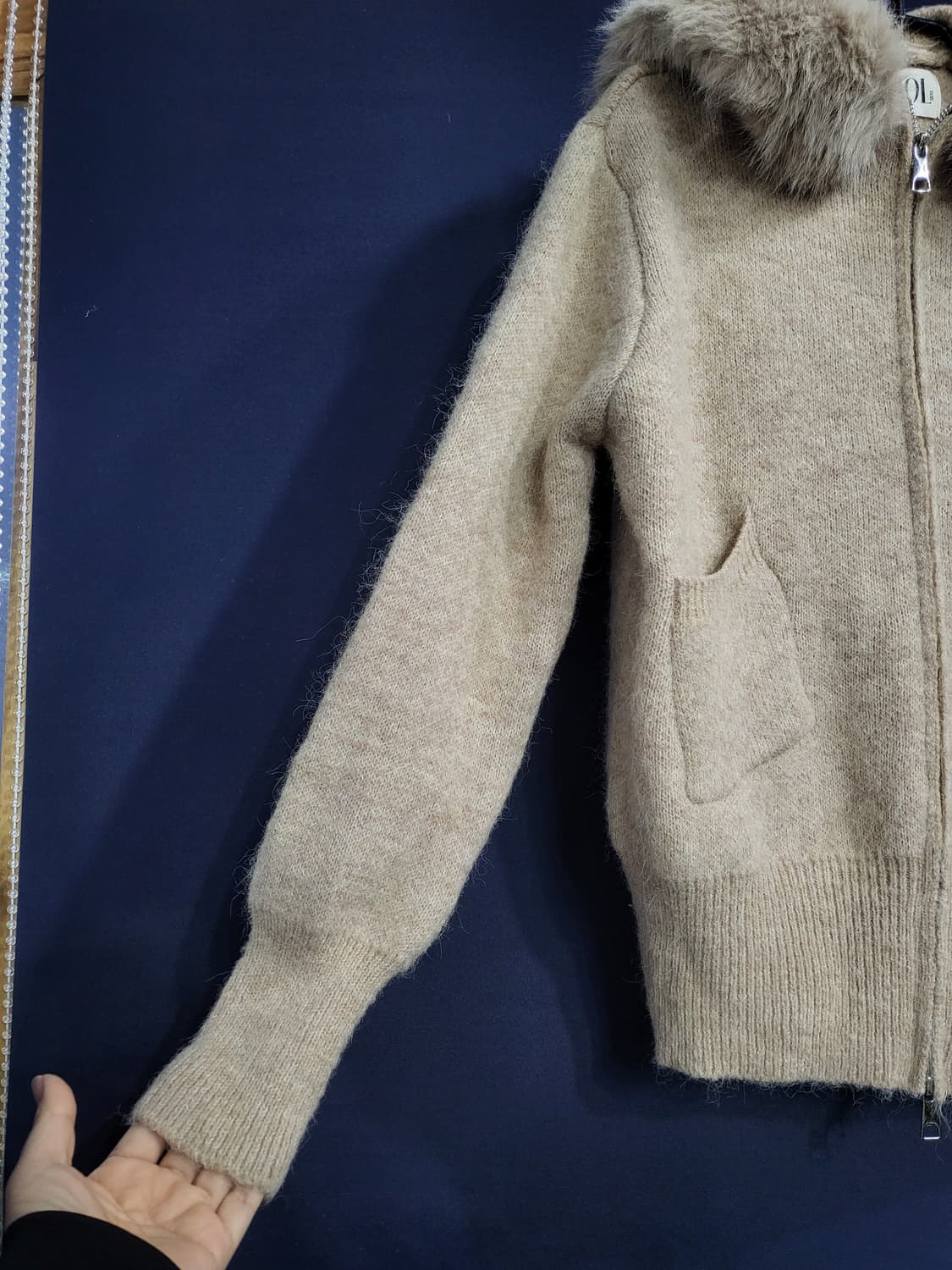 SYMBOL 모헤어.울 후드집업 상품이미지2