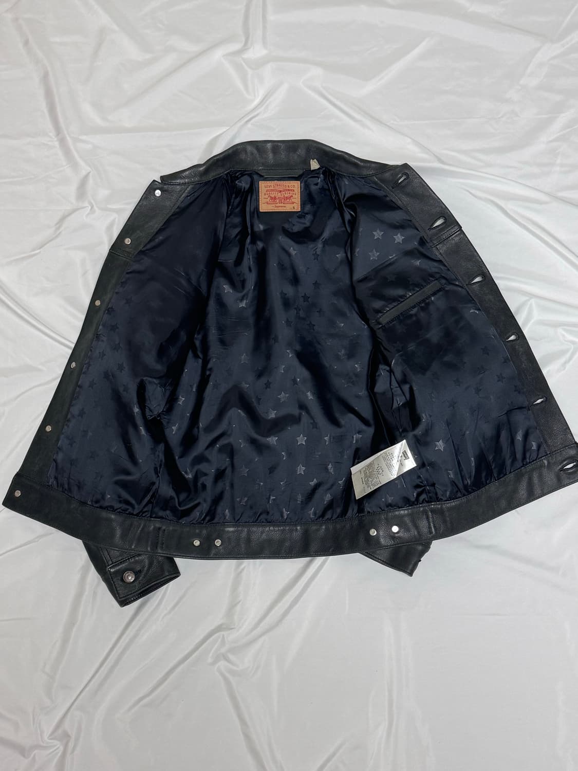 슈프림 x리바이스 leather jacket 2011-fw 상품이미지4