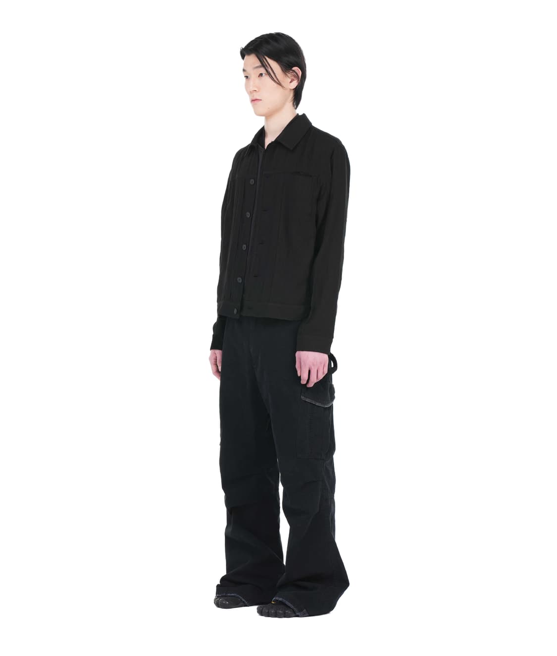EP.7 09 TROUSERS Black M 새상품 상품이미지3
