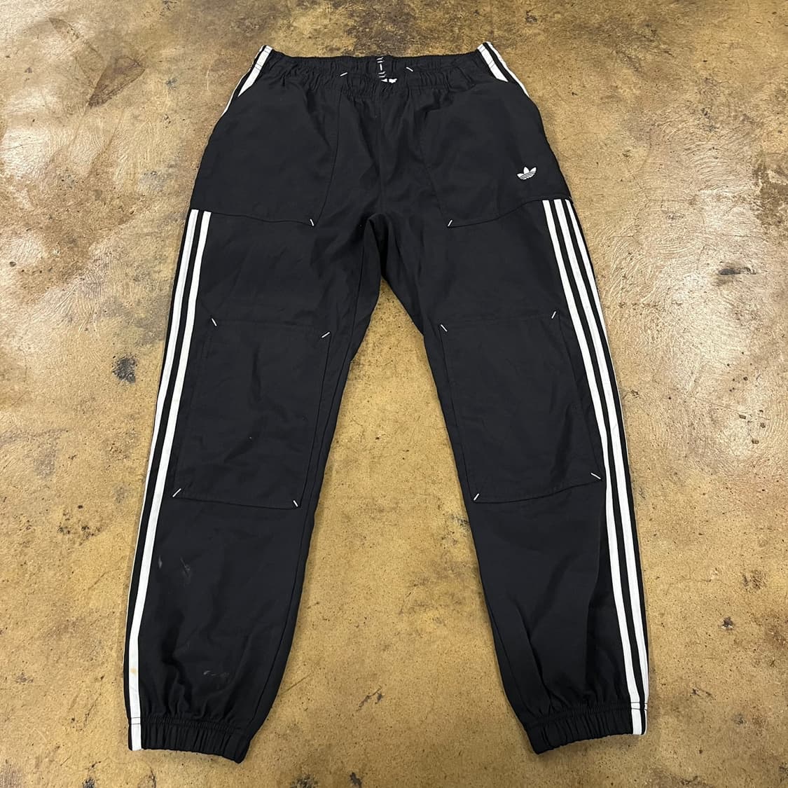 [정품/2XL] 아디다스 트랙 팬츠 검정 삼선 b12 상품이미지2
