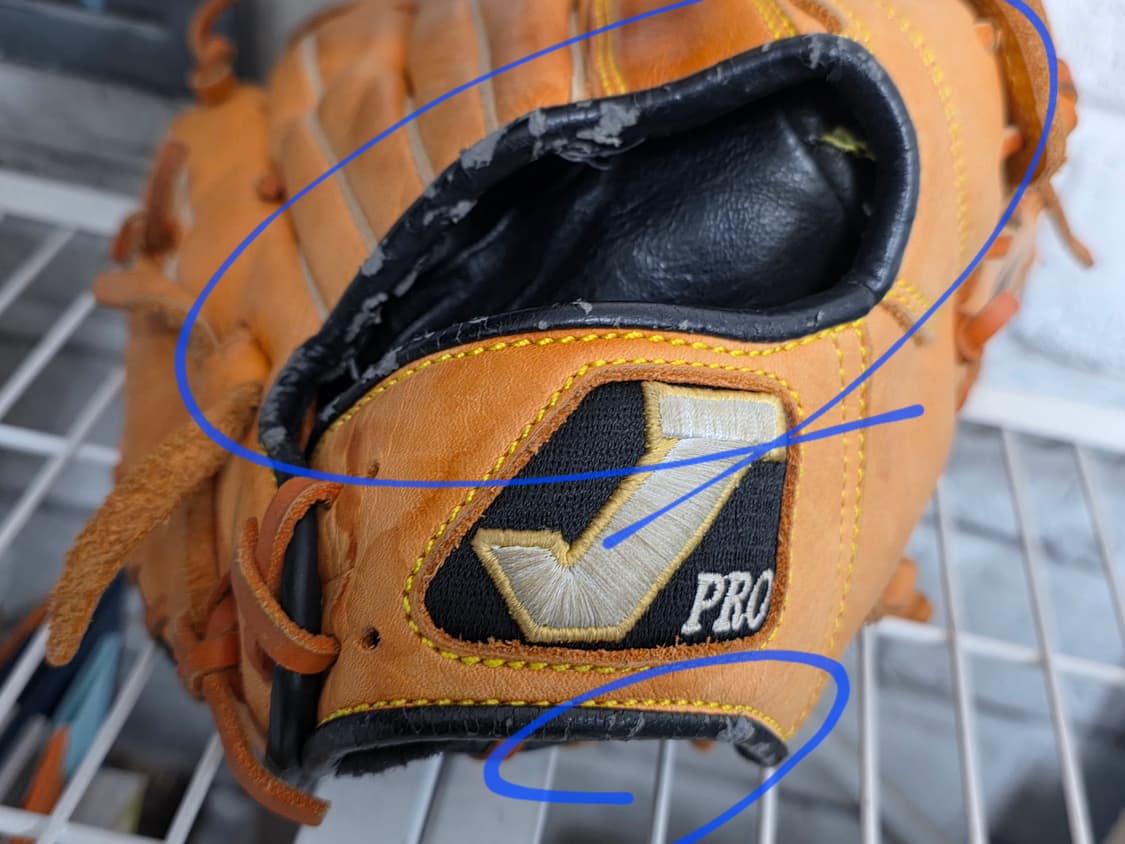 JPRO 스페셜오더 야구글러브 올라운드용 YB44 상품이미지8