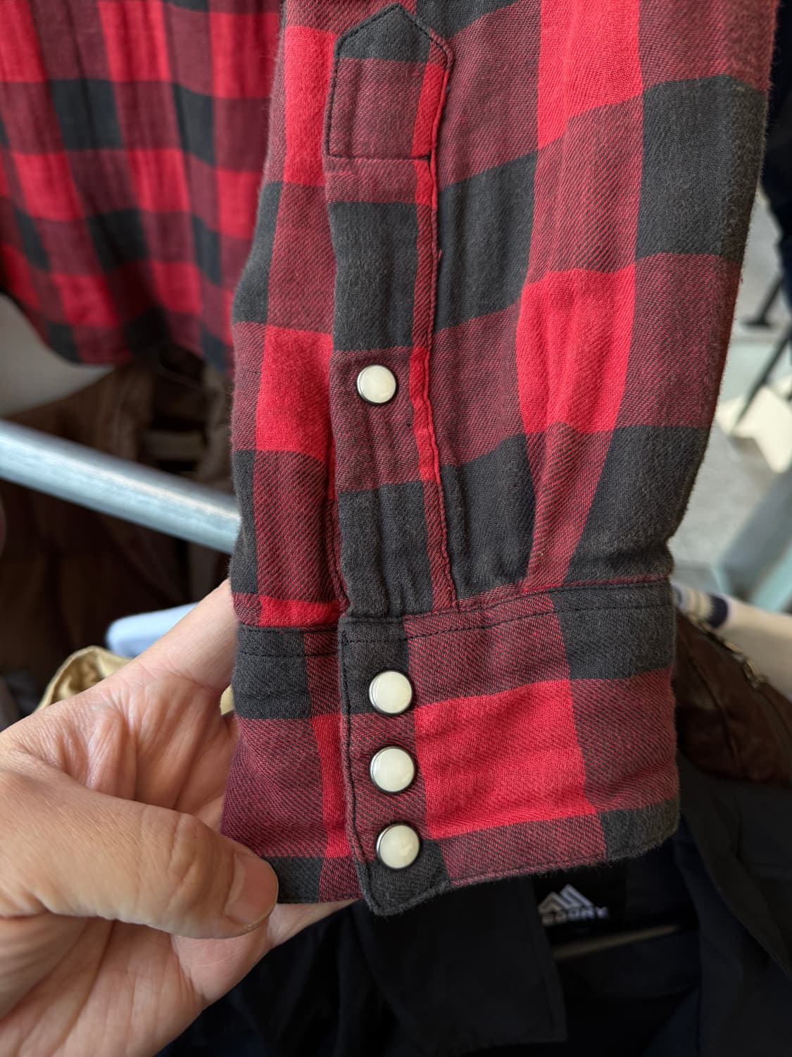 Polo Country 버팔로 체크 웨스턴 셔츠 XL 상품이미지4