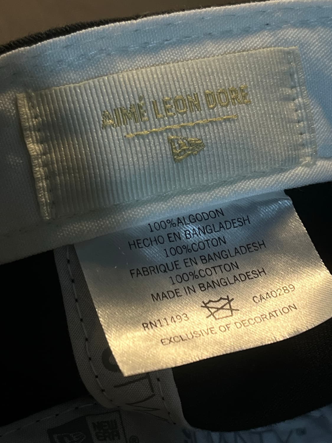 에메 레온 도르 x 뉴에라 양키스 볼파크 햇 블랙 상품이미지4