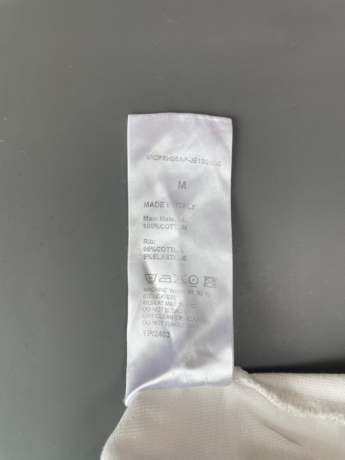 [M] 써네이 코튼 프린팅 로고 롱 슬리브 상품이미지6