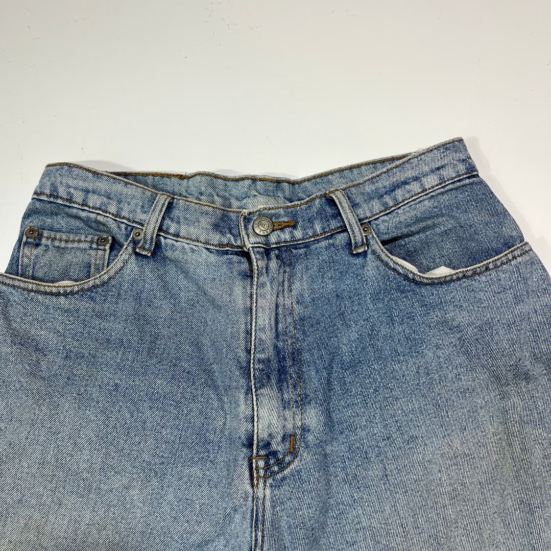 폴로진스 워싱 데님 반바지 상품이미지2