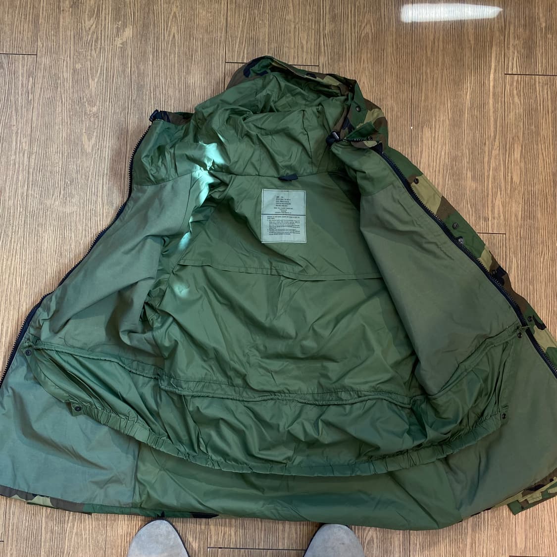 🌊US army woodland goretex L-L 상품이미지3