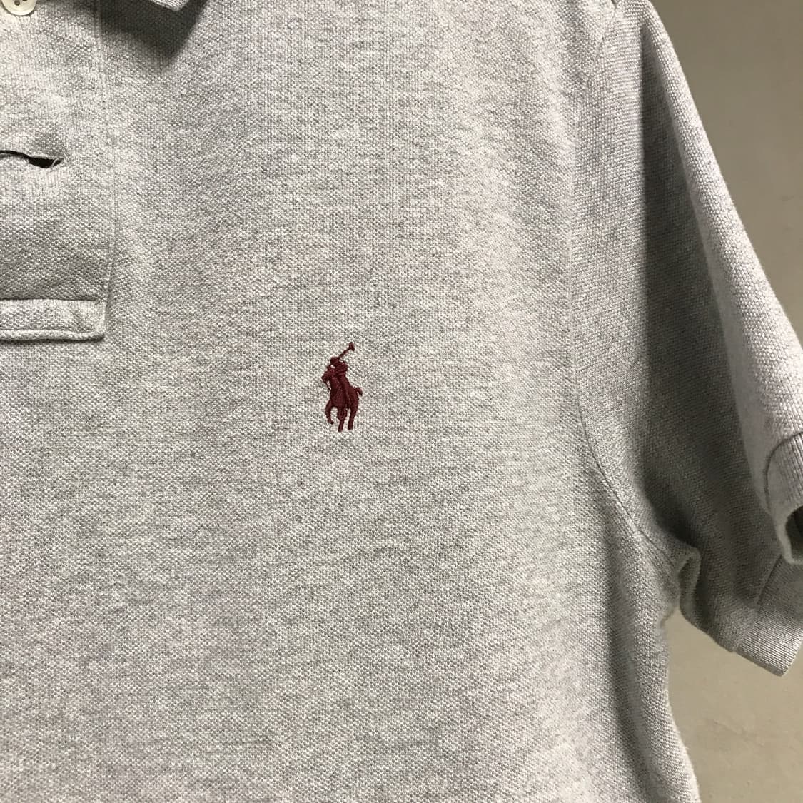 폴로 랄프로렌 PK 반팔 카라티 그레이 M 상품이미지4