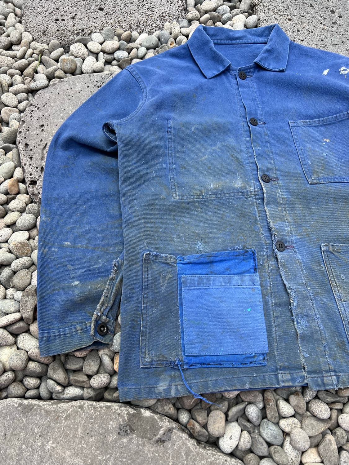 HARD FADED VINTAGE WASHING 프렌치워크자켓 상품이미지3