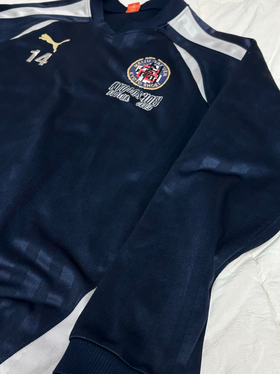 푸마 네이비 절개 웜업 라지 상품이미지9