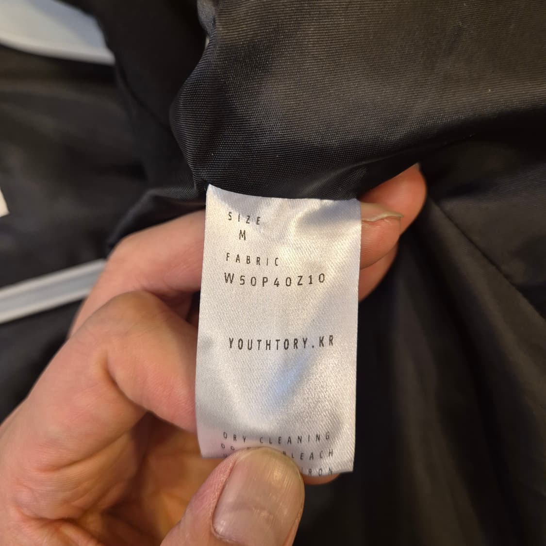 M(착샷잇음) 블랙 오버핏 블레이져  상품이미지8