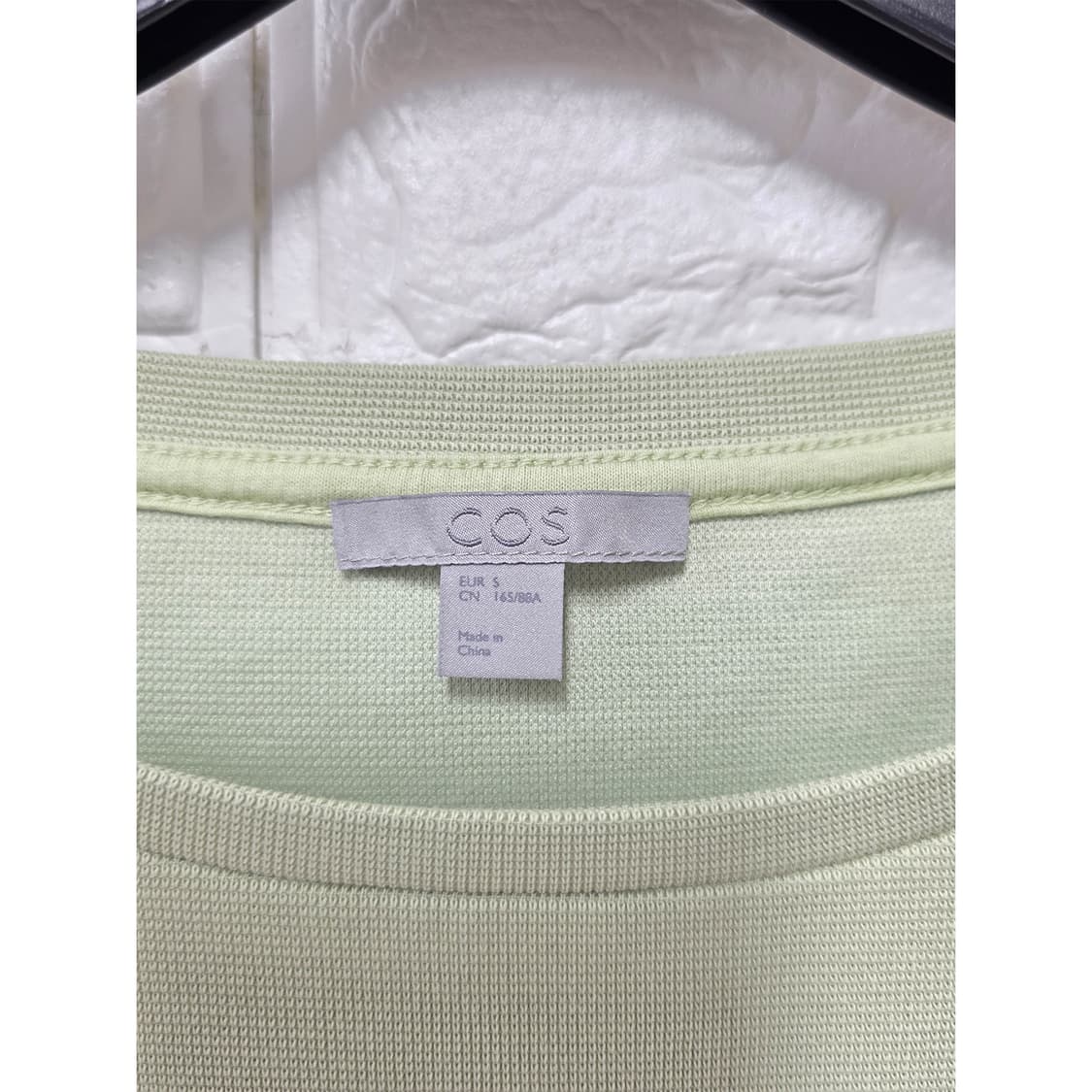 택포// L 코스 COS 컬러 블록 티셔츠  상품이미지2