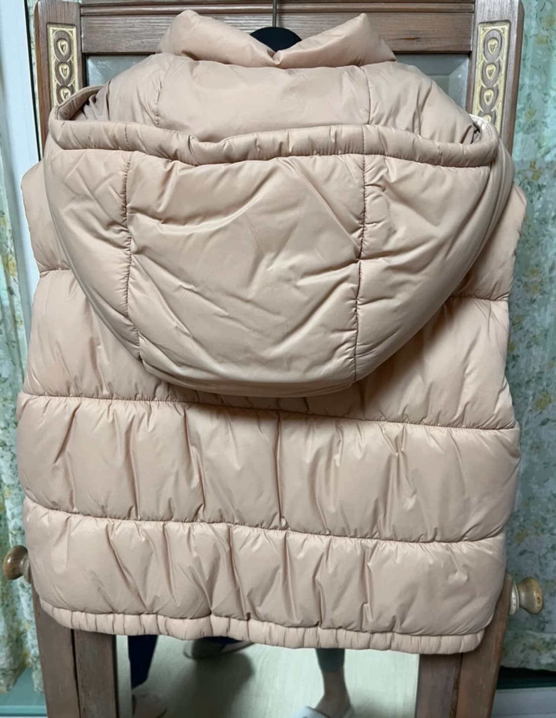 No.21 누메로 벤투노 베이비 핑크 패딩 조끼_55 사이즈 상품이미지3