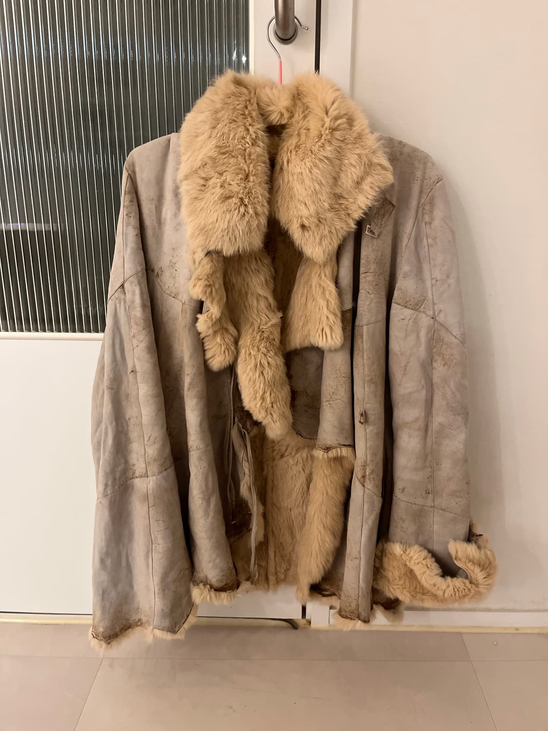 빈티지 스웨이드 퍼자켓 상품이미지2