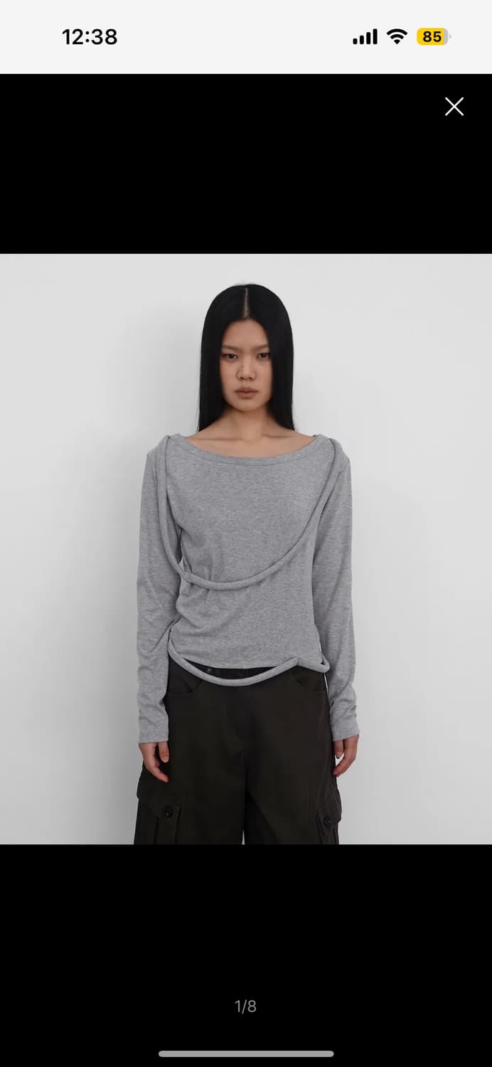 샌드릭 Strap Wide Neck 상품이미지1