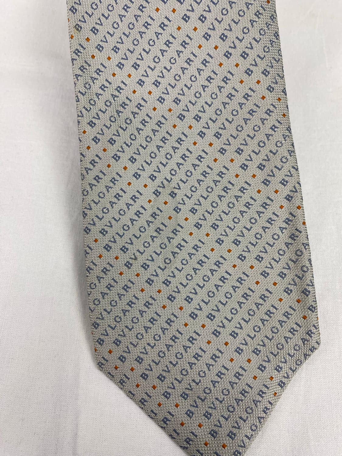 불가리 BVLGARI 실크 넥타이 상품이미지2