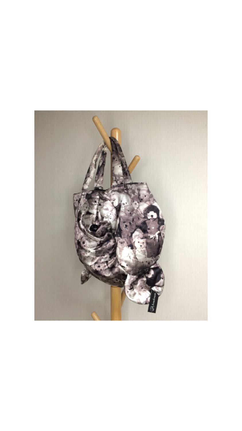 빈티지 곰돌이 토트백 상품이미지2