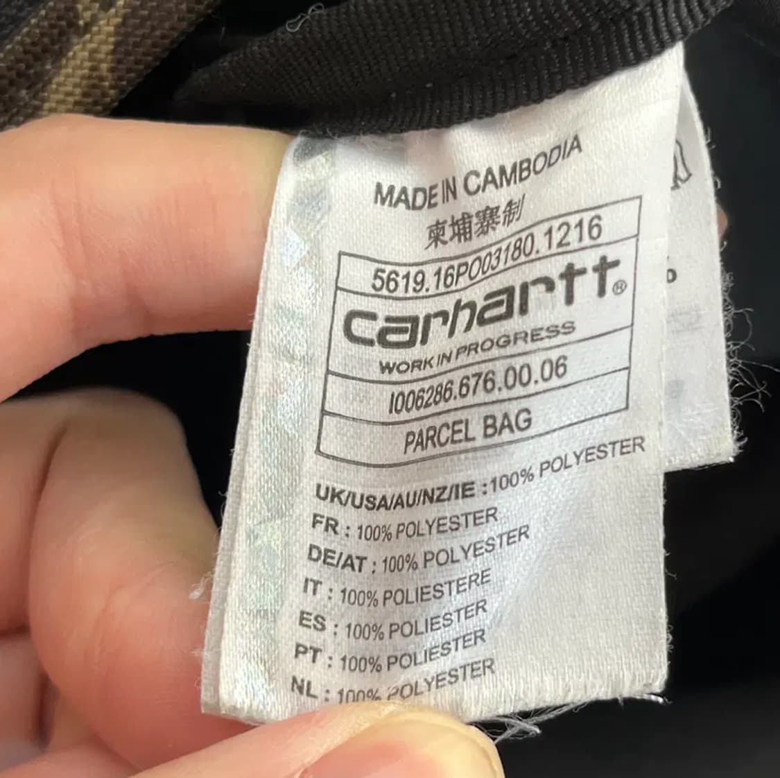 칼하트 파슬백 메신져백 상품이미지5