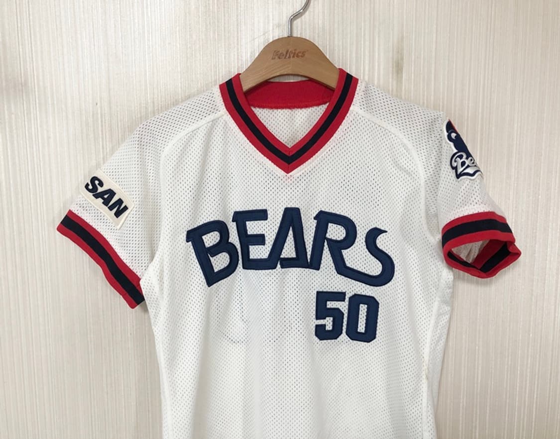 KBO 위팬 두산베어스 올드 홈유니폼/져지 85 #50 김현수 상품이미지2