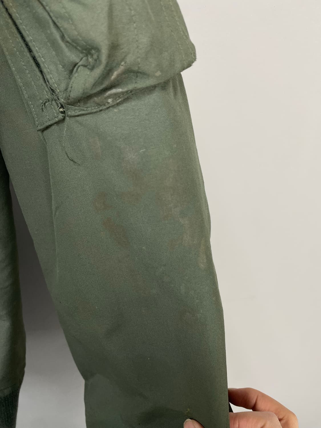 빈티지 공군 카키 항공 자켓 H1611 상품이미지6