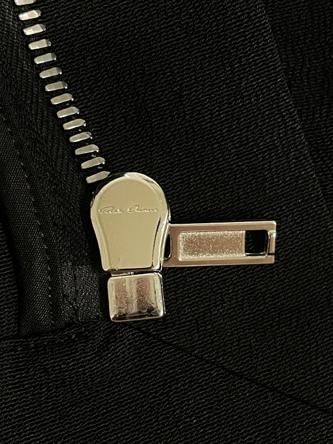 Rick Owens 18SS Dirt 사선 하이넥 코튼 재킷 블랙 상품이미지8