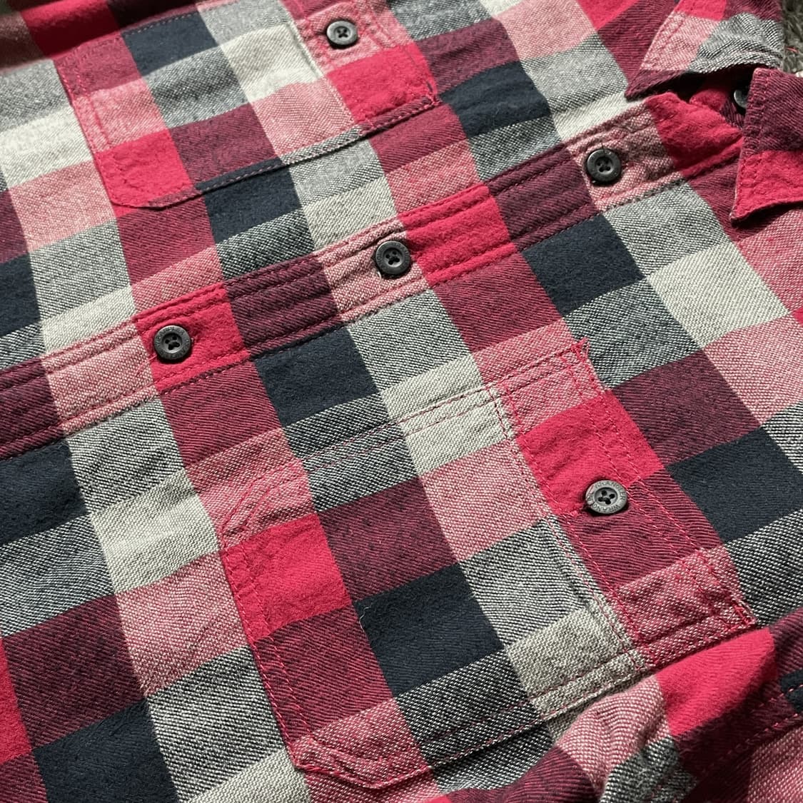 WRANGLER 랭글러 빈티지 셰르파안감 체크 플란넬 체크자켓 상품이미지3