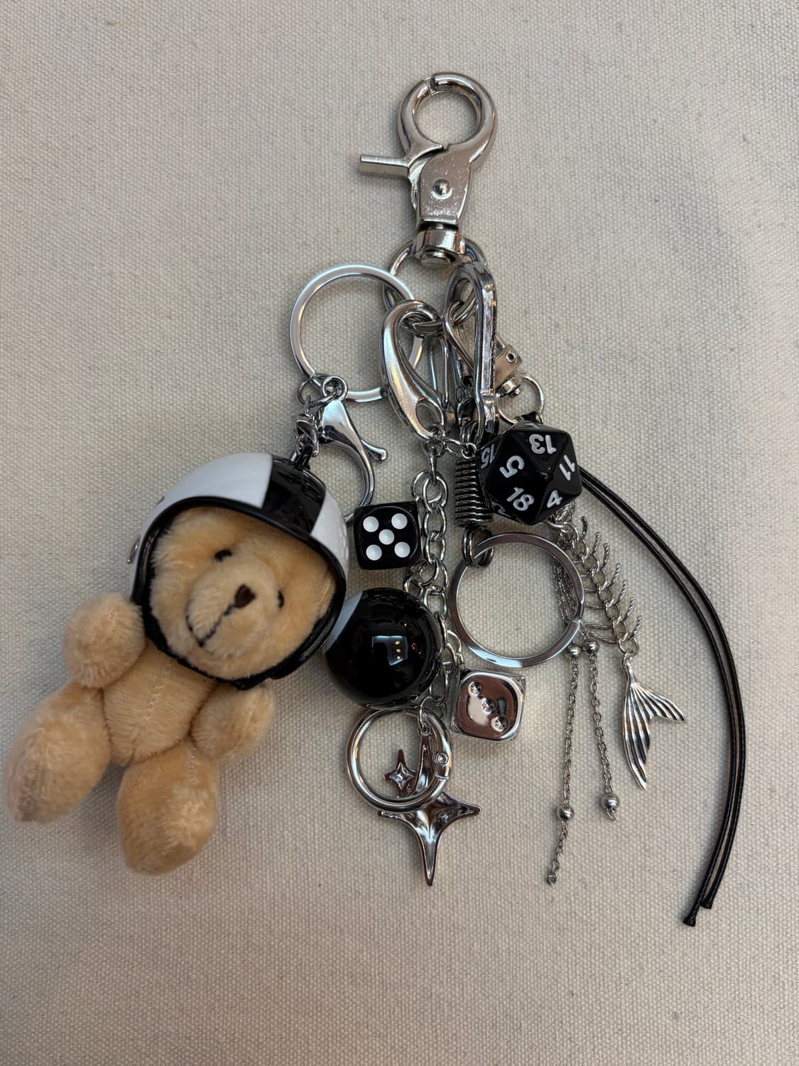 헬멧 베어 키링 상품이미지2