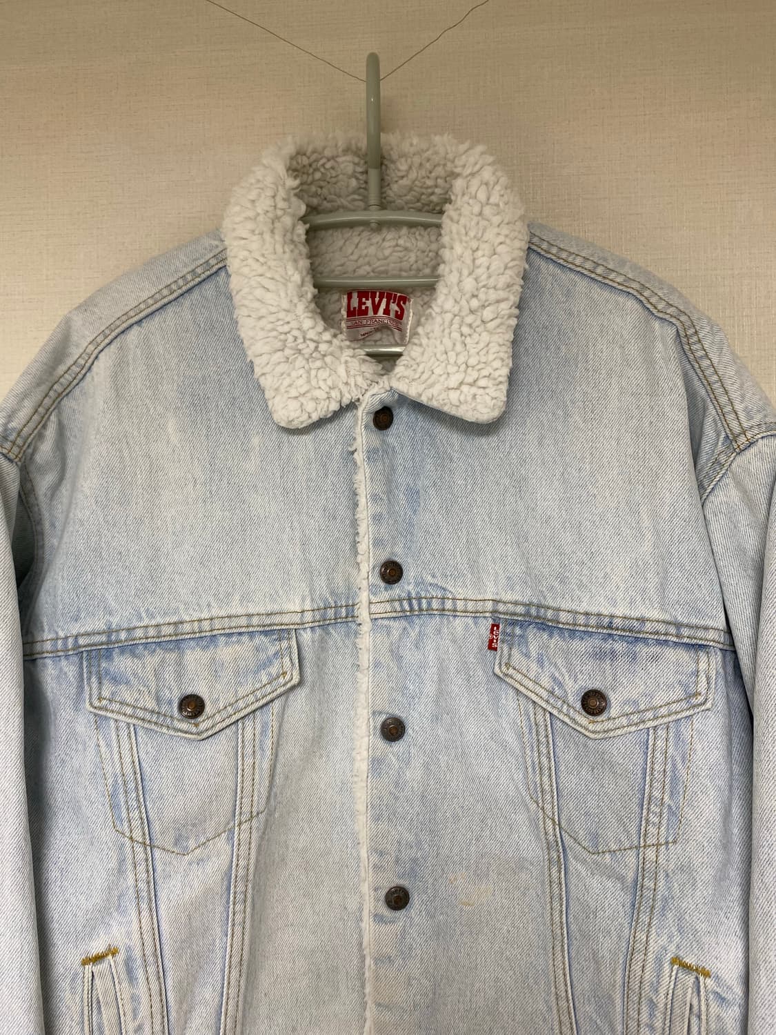 LEVI'S DENIM JACKET MADE IN USA 상품이미지2