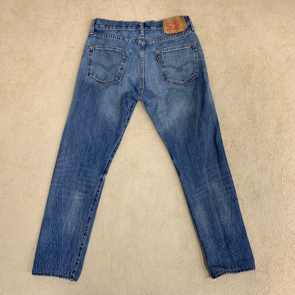 빈티지 리바이스 501 워싱 데님팬츠(30사이즈) 여자청바지 남자청바지 상품이미지3