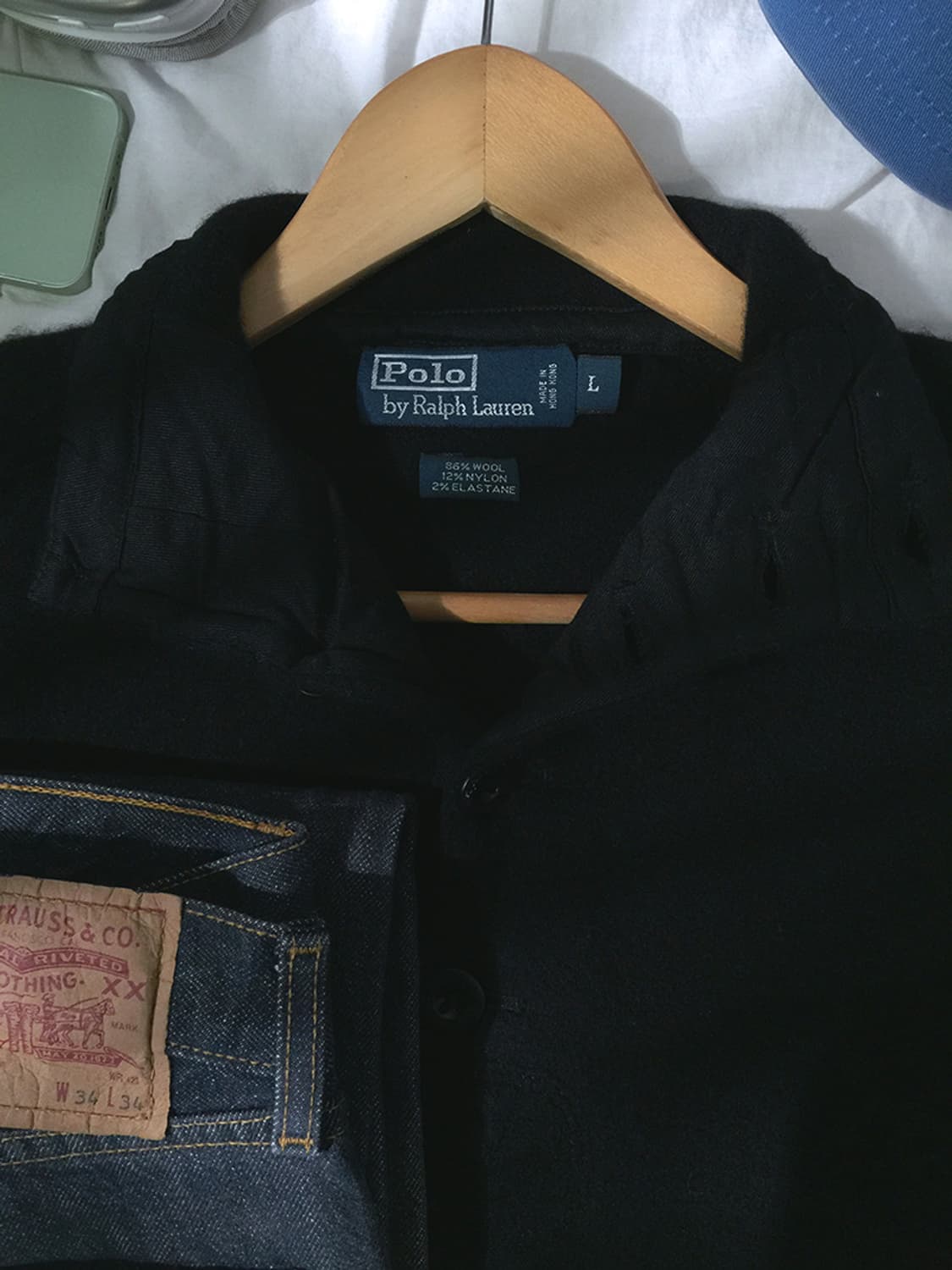 (MAN) 폴로랄프로렌 플리스 버튼넥 니트 M  상품이미지3