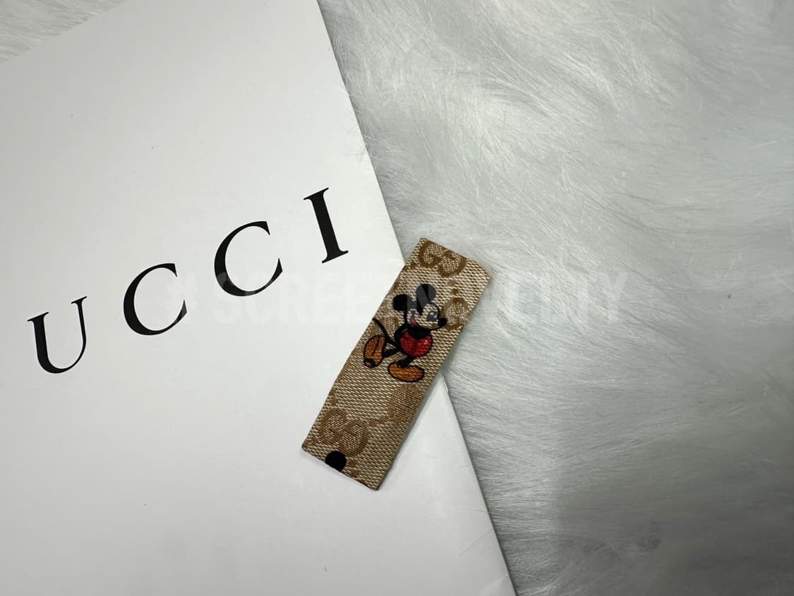 구찌 미키 헤어핀 화이트 (1ps) 상품이미지7