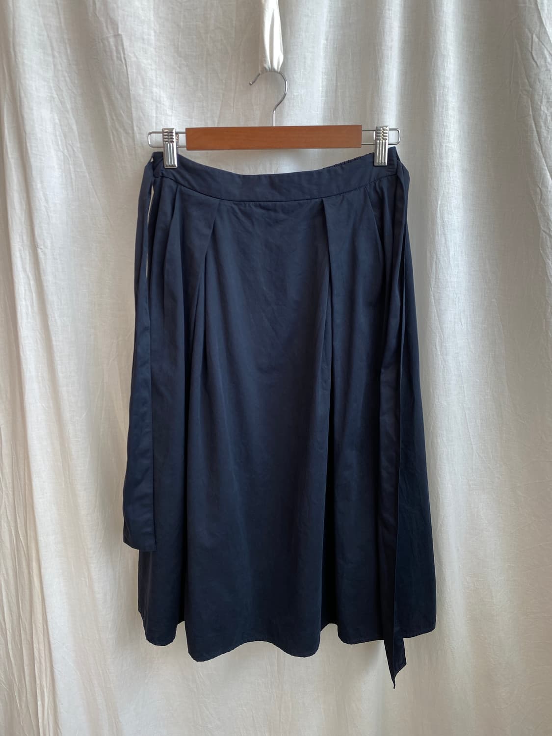 GU 네이비 밴딩 스커트(M-L) 상품이미지2