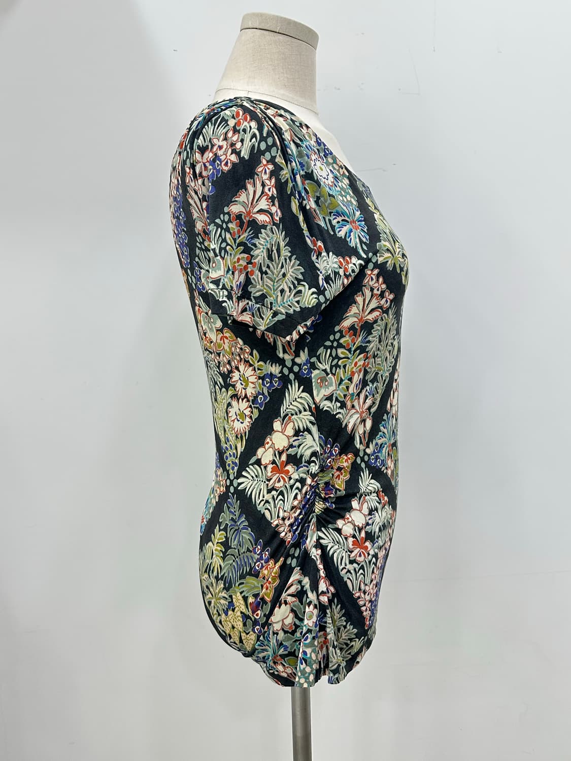 에트로 보타니컬 패턴 셔링 반팔 상품이미지2