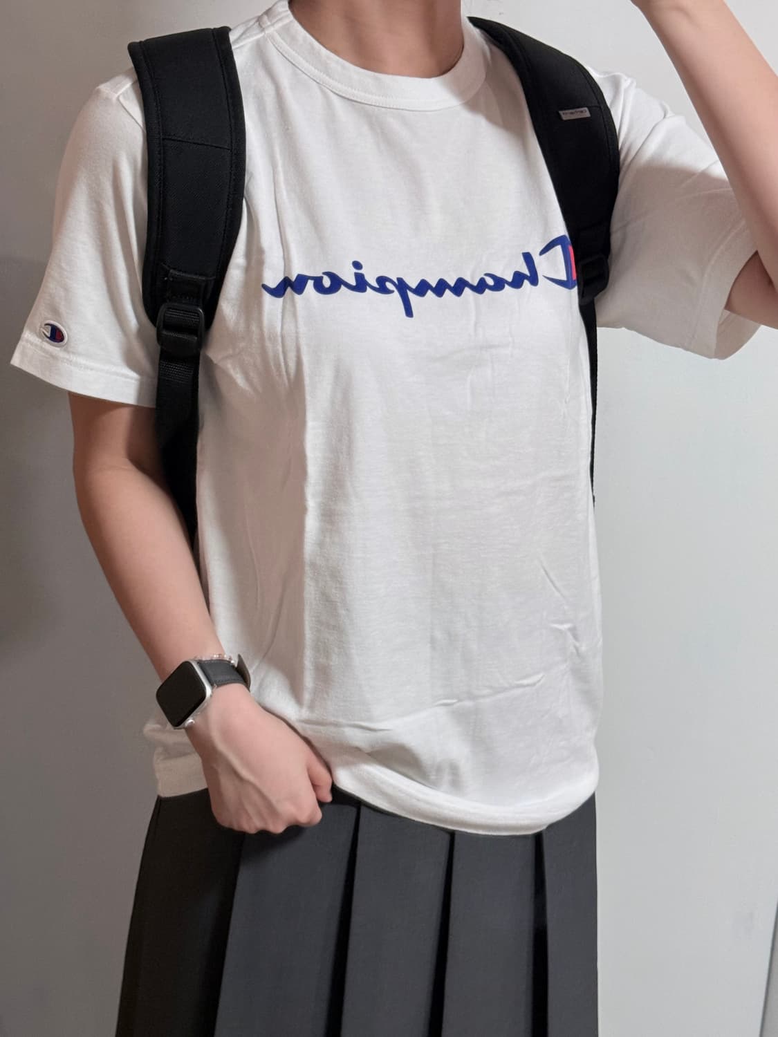 정품 챔피온 반팔티 L 상품이미지3