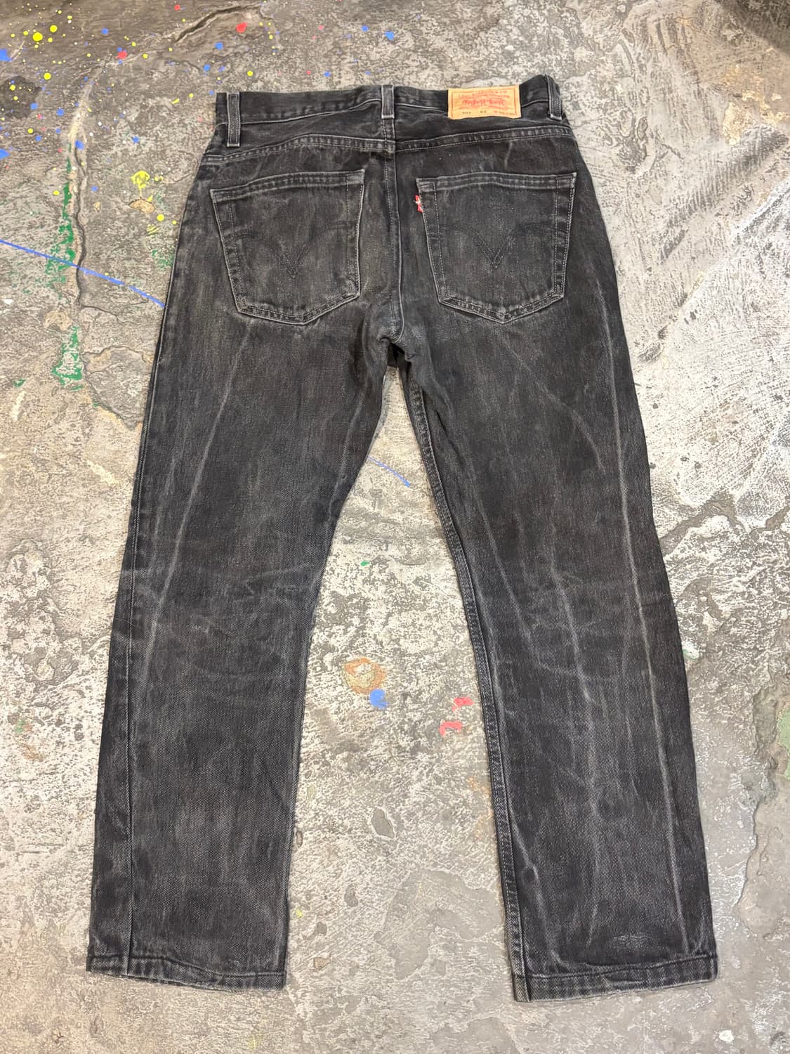 리바이스 507 부츠컷 블랙 상품이미지9