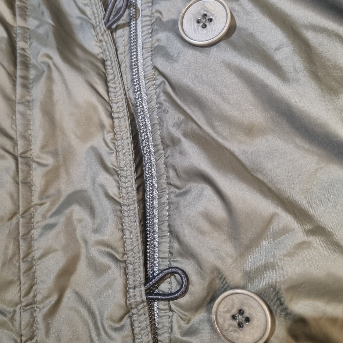 Theory 띠어리 여성 카키 라쿤털 패딩 상품이미지5