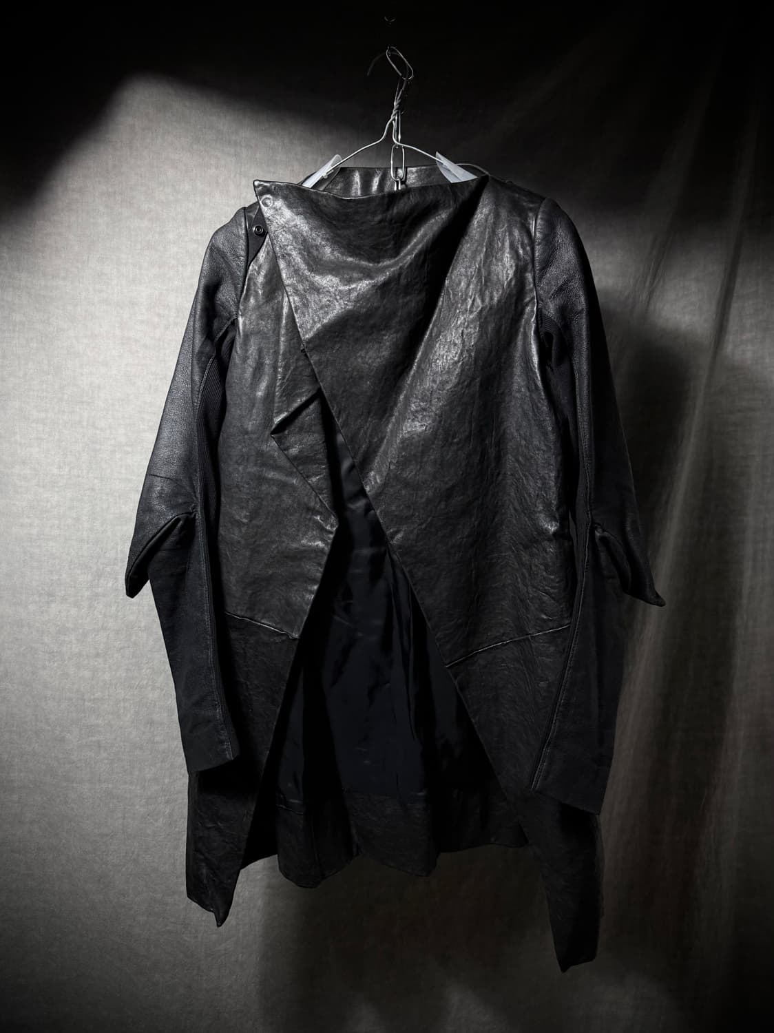 Rick Owens 2009 FW “CRUST” Draped Coat 상품이미지2