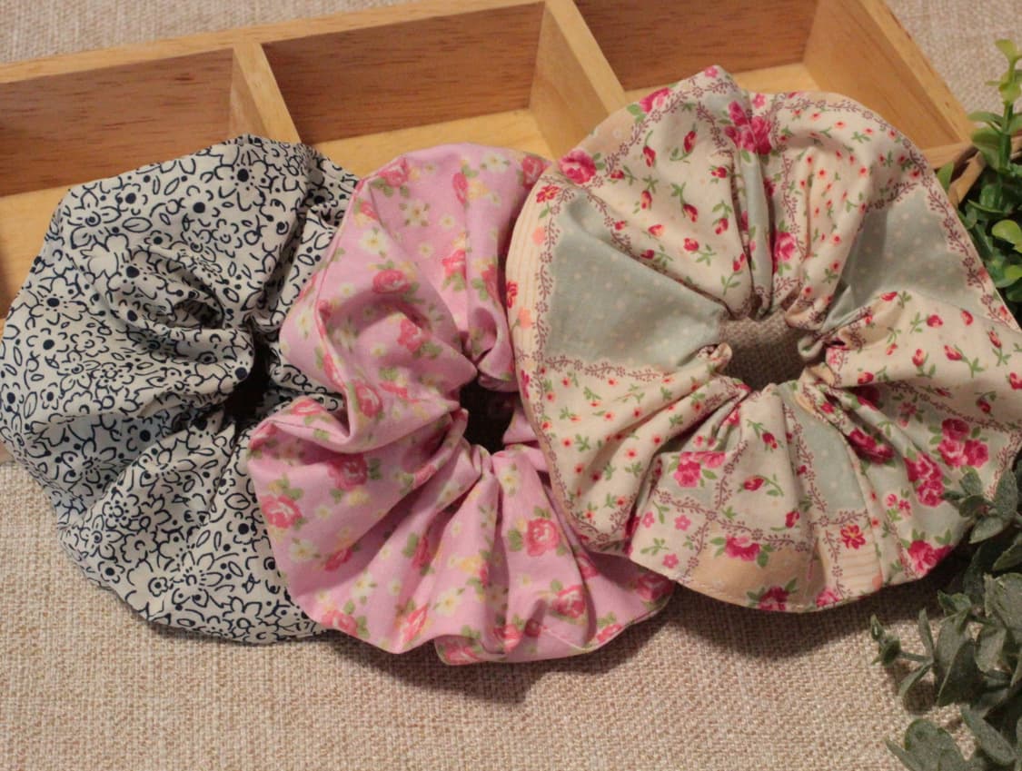 핸드메이드 스크런치 3개세트 상품이미지9