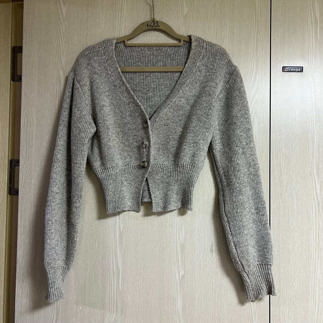 세컨드세컨 크롭가디건 상품이미지2